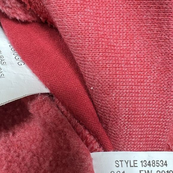 Under Armour Pullover Hoodie Boy Youth L Red Project Rock Blood Sweat Respect - Picture 12 of 13